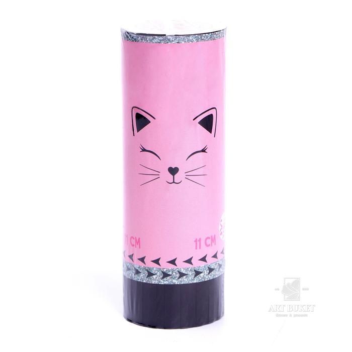 Хлопушка пружинная поворотная «Кошечка», 11 см