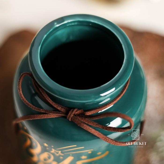 Ваза «Волшебство вокруг нас», цвет зелёный