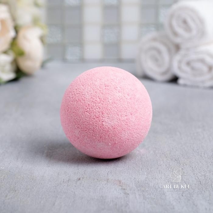 Бомбочка для ванн в фольге "Самой прекрасной тебе", 130 г. Аромат розы