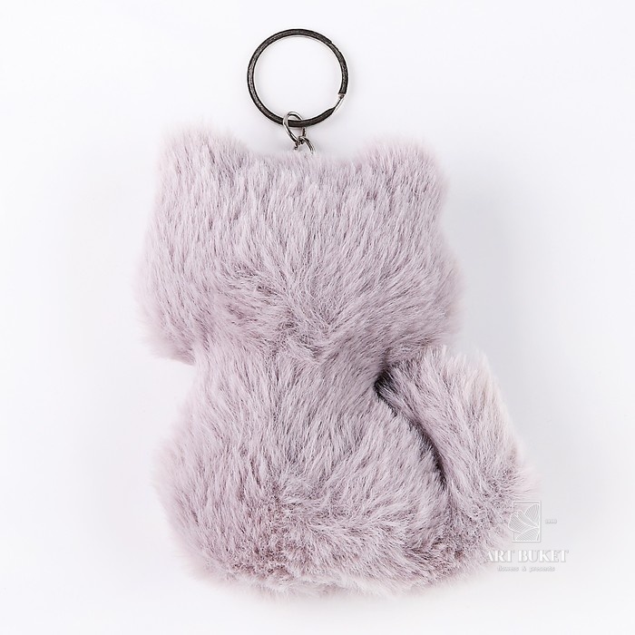 Брелок детский «Кошечка Love», мягкая игрушка, 12 см, цвета МИКС