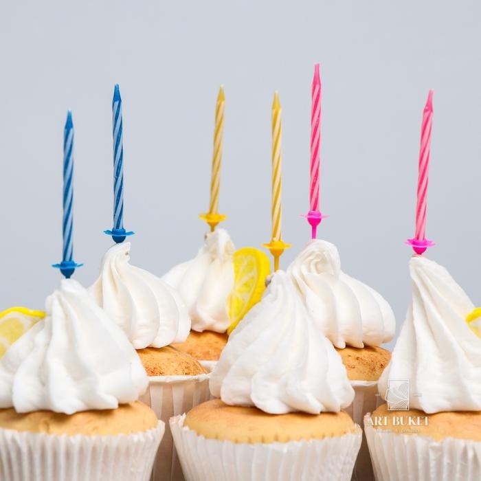 Набор свечей незадуваемые для торта, Микки Маус   