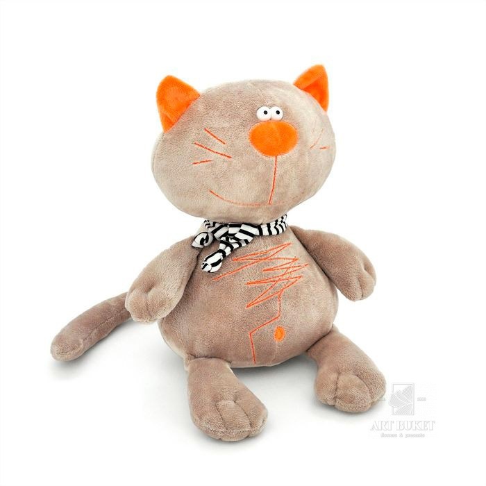 Кот Батон с шарфом