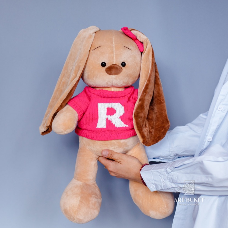 Зайка Ми в кофте 45 см