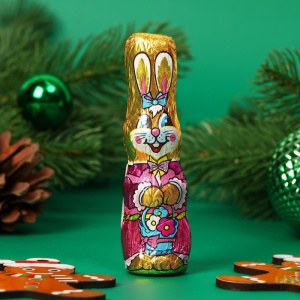 Шоколадная фигурка новогодняя "Кролик", МИКС, 18 г