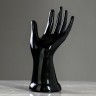 Статуэтка "Рука", чёрная, 22 см