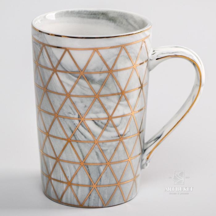 Кружка "Минни", Минни Маус, мраморная 350 мл