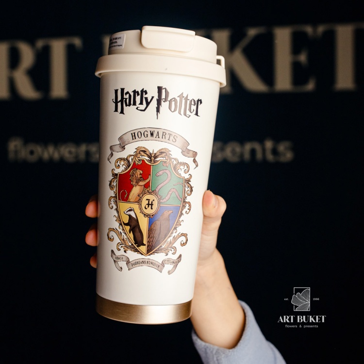 Термо-кружка Грифиндор. Серия: Гарри Поттер