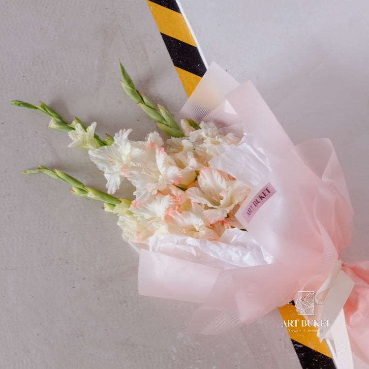 3 гладиолуса микс