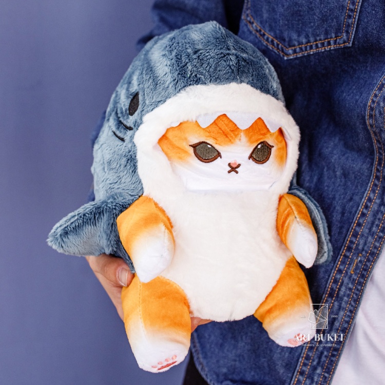 Кот-акула в кегуруми 25 см