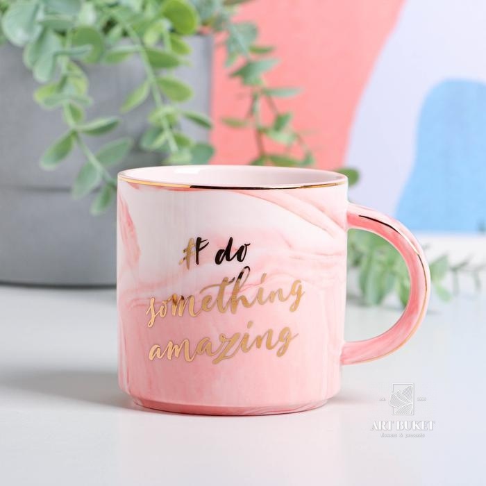 Набор "Сияй, мечтай, действуй", 2 кружки 350 мл, 2 ложки, 2 игрушки