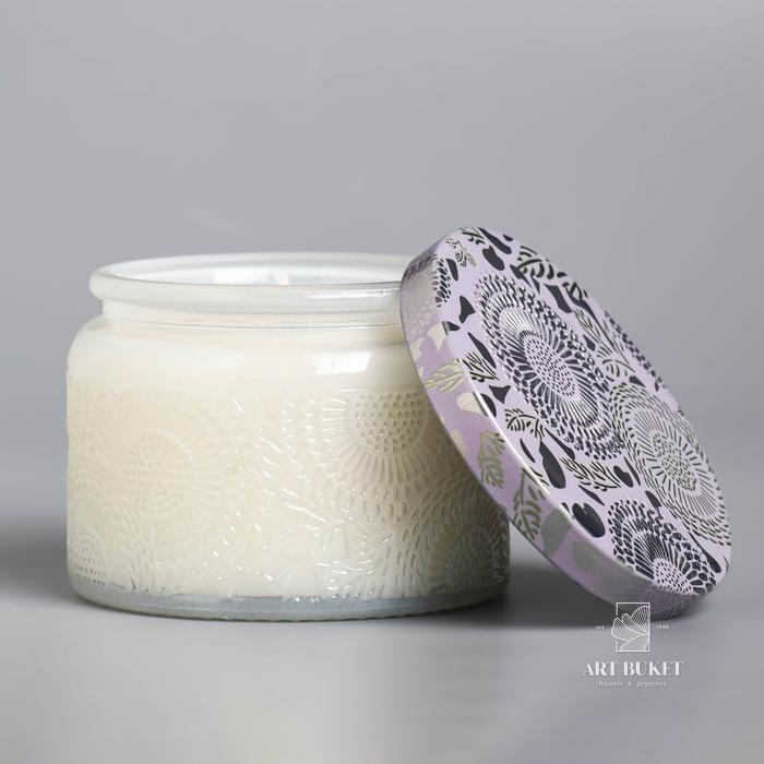 Свеча ароматическая в банке "ORCHID", 5х7 см, орхидея