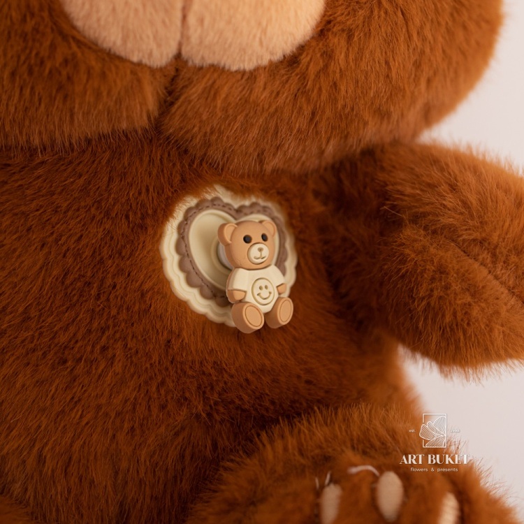 Медвежонок коричневый 40 см