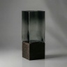 Ваза "Square wood" (стекло), D10хH30 см Прозрачный (H-30, D-10, Прозрачный)