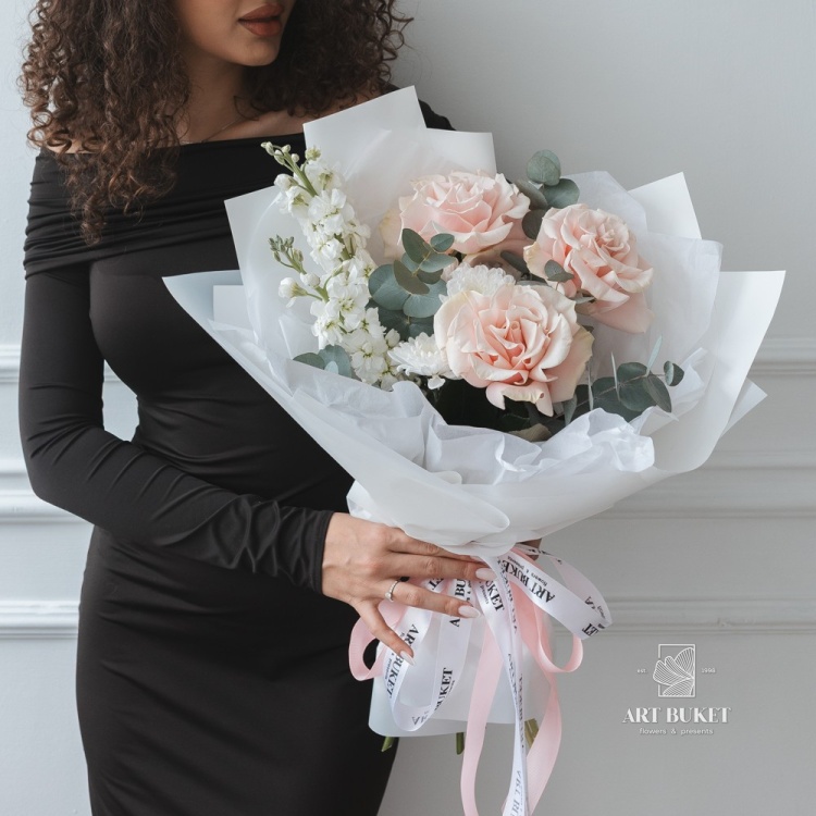 Подарочный сет #42: букет и merci