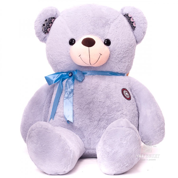 Сиреневый медведь 1,2 м