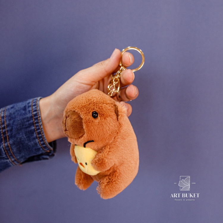 Копибара брелок 