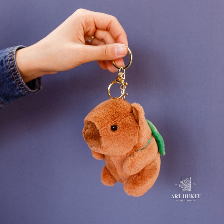 Копибара брелок 