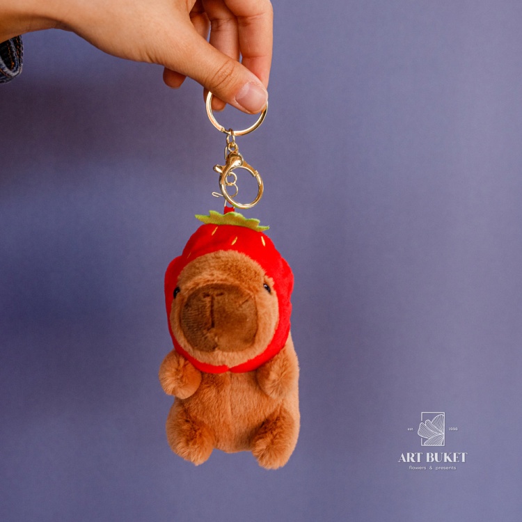 Копибара брелок 