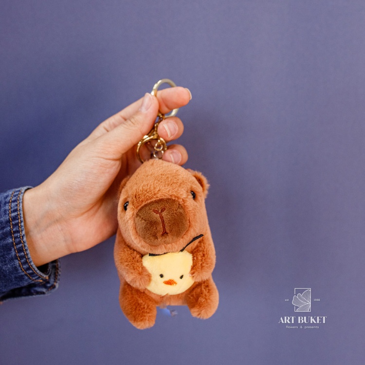 Копибара брелок 