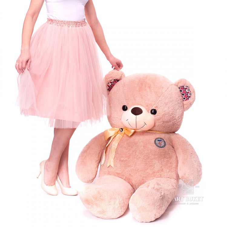 Светло-коричневый медведь 1,2 м