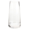 Ваза "Конус" (стекло), D10хH25 см Прозрачный (H-25, D-10, Прозрачный)