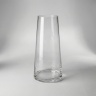 Ваза "Конус" (стекло), D10хH25 см Прозрачный (H-25, D-10, Прозрачный)