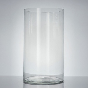 Ваза "Трубка 200" (стекло), D20хH50 см Прозрачный (H-50, D-20, Прозрачный)