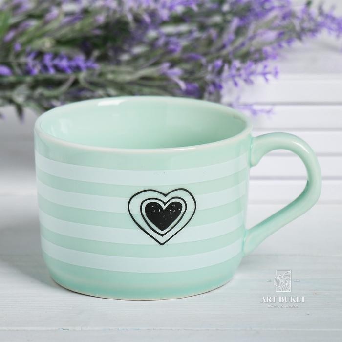 Кружка с фигуркой на дне «Ты моё море», 220 мл