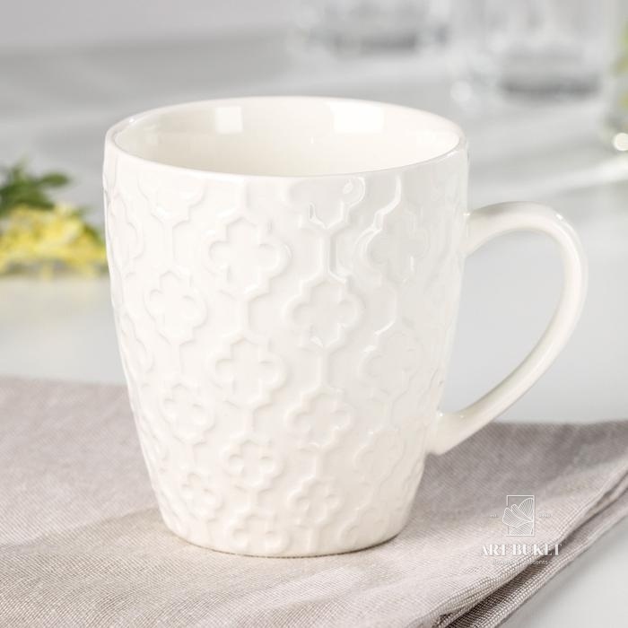 Кружка Кубаньфарфор «Рельефная», 370 мл