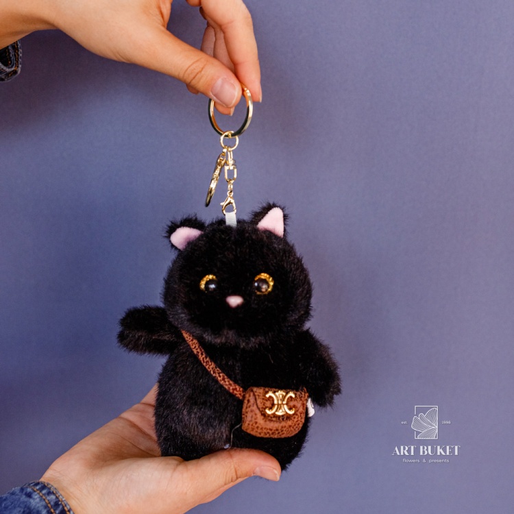 Брелок кот 12 см