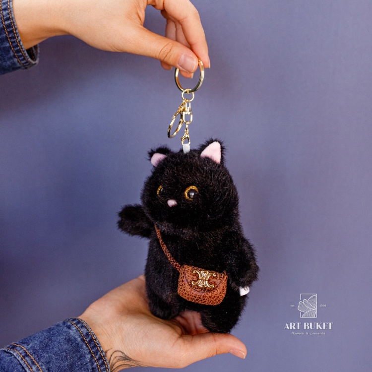 Брелок кот 12 см