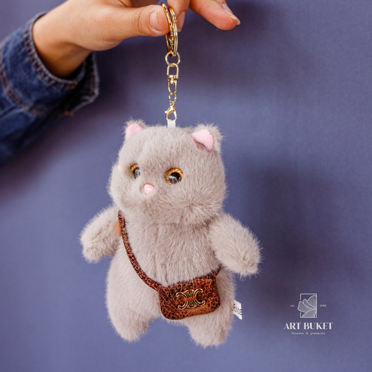 Брелок кот 12 см