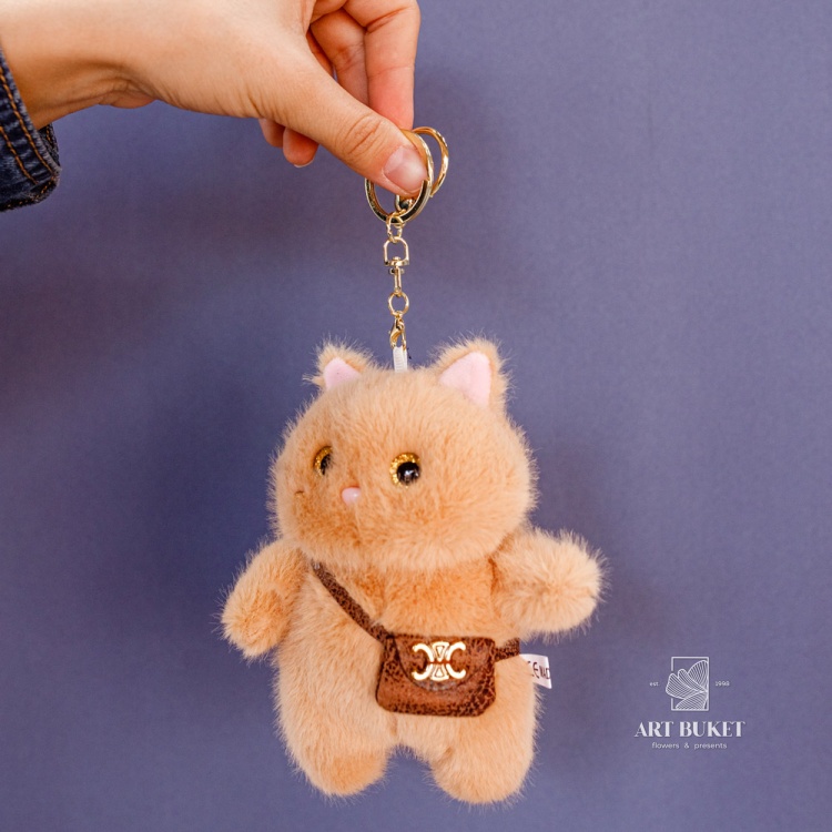 Брелок кот 12 см