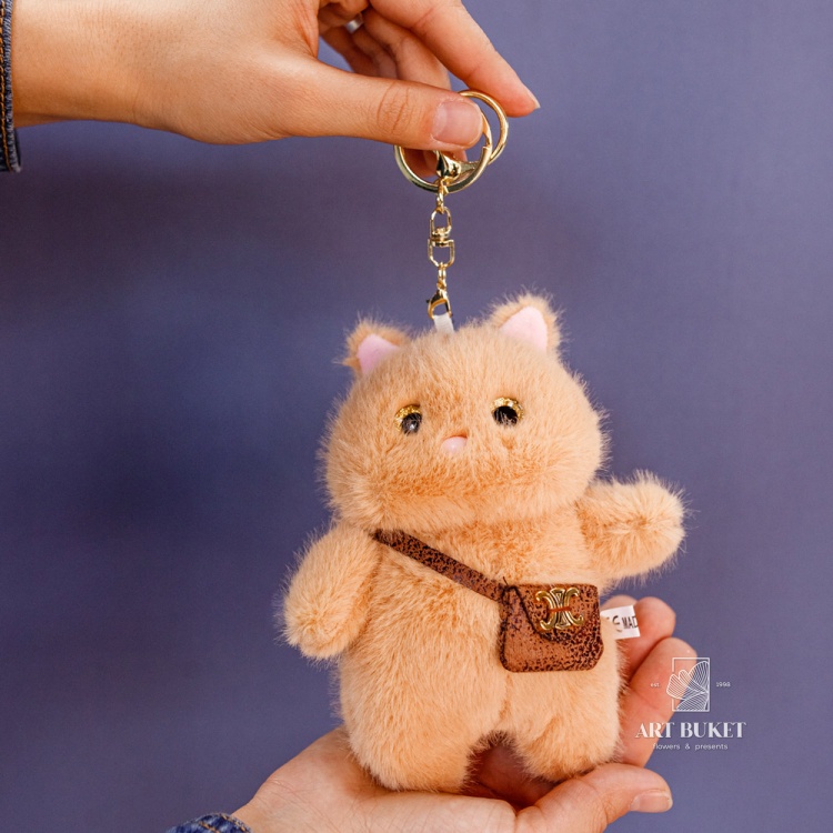 Брелок кот 12 см