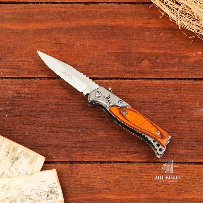 Набор подарочный 3в1 Символ года (браслет, карта выживания, нож складной с фонариком) Мастер К 54256