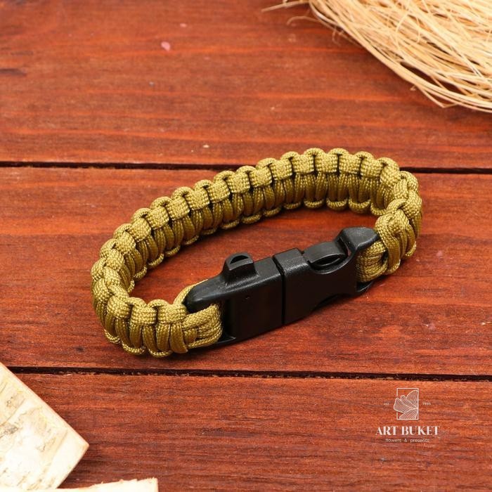 Набор подарочный 3в1 Символ года (браслет, карта выживания, нож складной с фонариком) Мастер К 54256