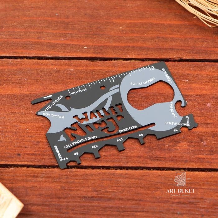 Набор подарочный 3в1 Символ года (браслет, карта выживания, нож складной с фонариком) Мастер К 54256