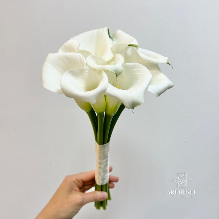 Свадебный букет из калл