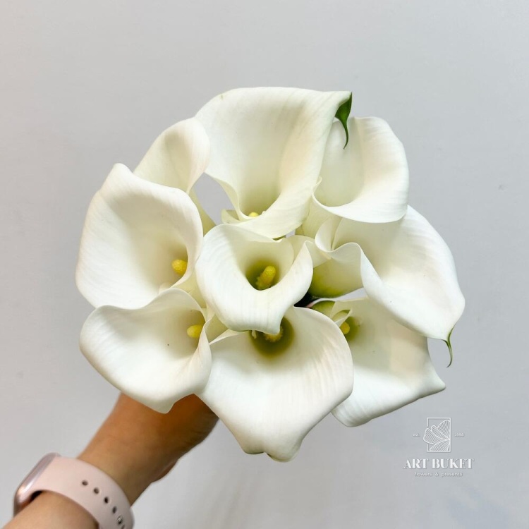 Свадебный букет из калл