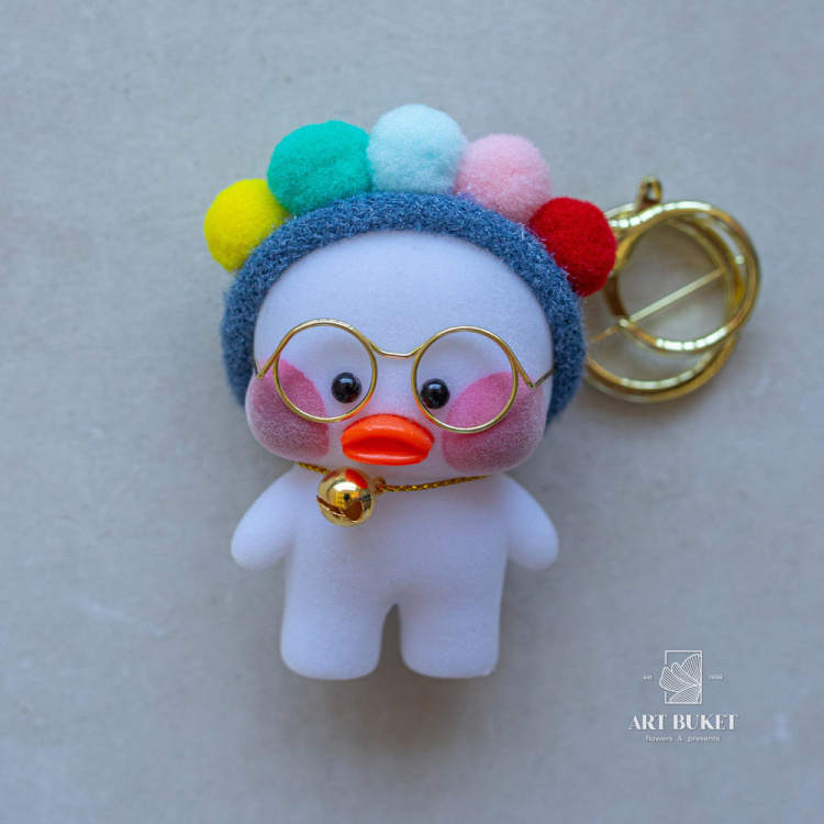 Брелок утка "Лалафанфан" микс