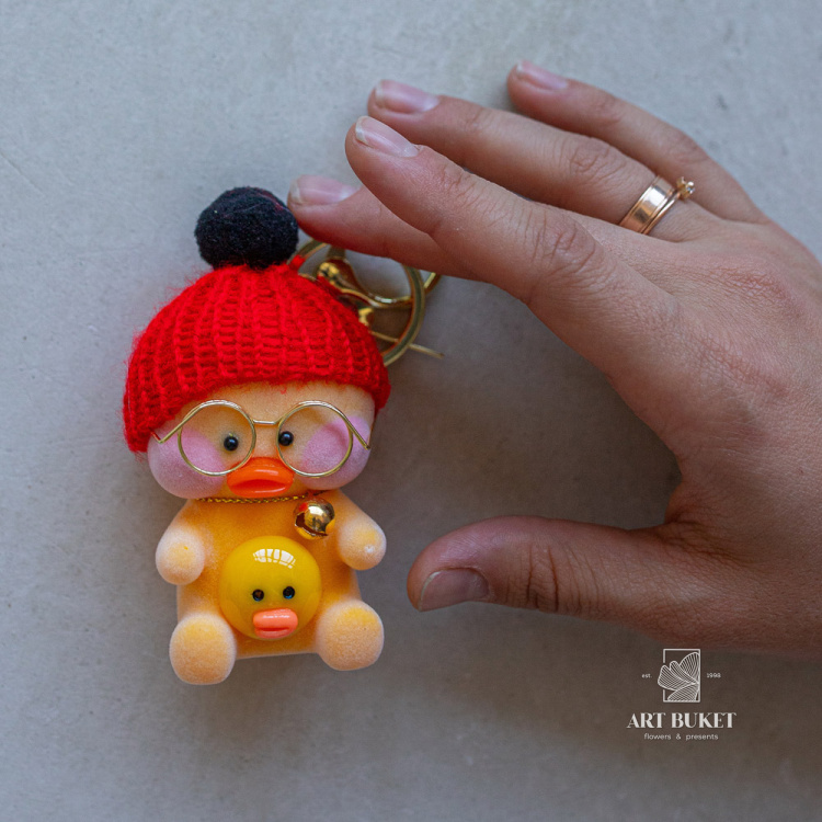 Брелок утка "Лалафанфан" микс