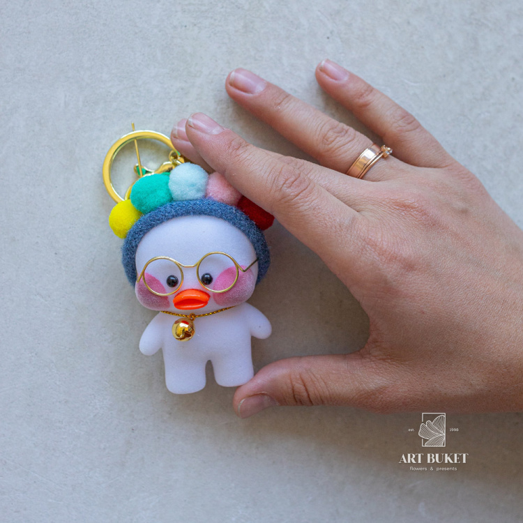 Брелок утка "Лалафанфан" микс