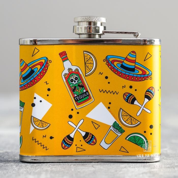 Подарочный набор «То, что доктор прописал»: фляжка 150 мл, пуэр 30 г