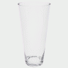 Ваза "Коническая" (стекло), D15хH30 см Прозрачный (H-30, D-15, Прозрачный)