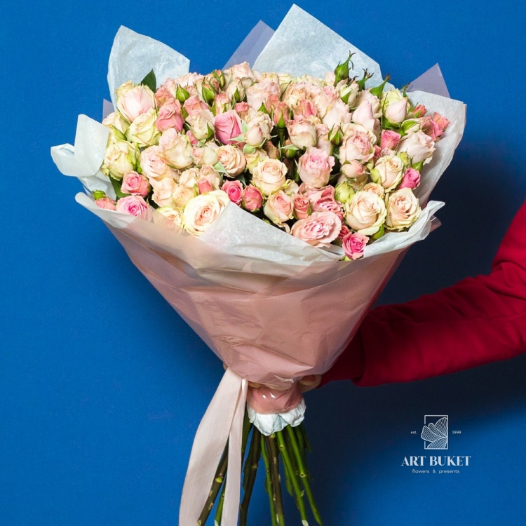 15 кустовых роз