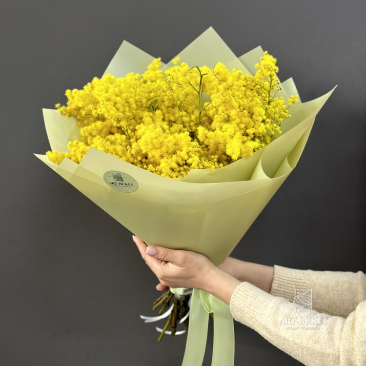 Букет из мимозы