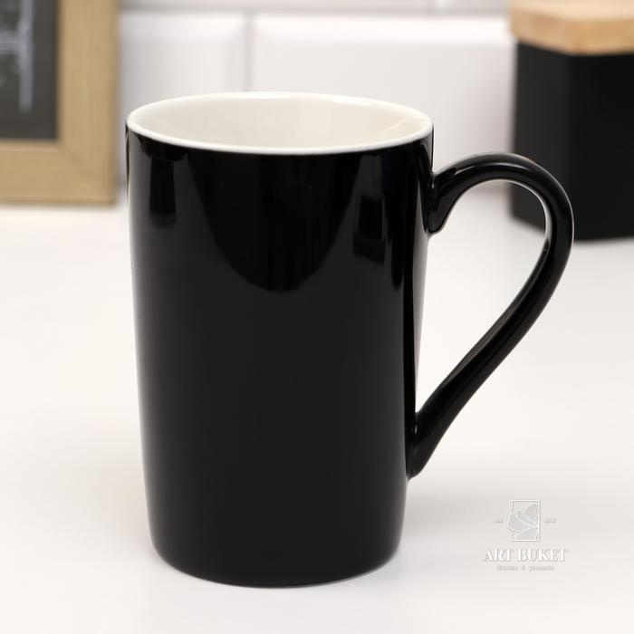 Кружка "Лучший из лучших", 420 мл, с ложкой и крышкой    