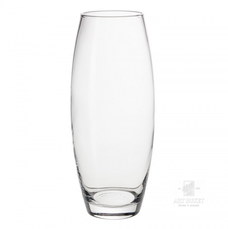 Ваза стеклянная для цветов 25 см