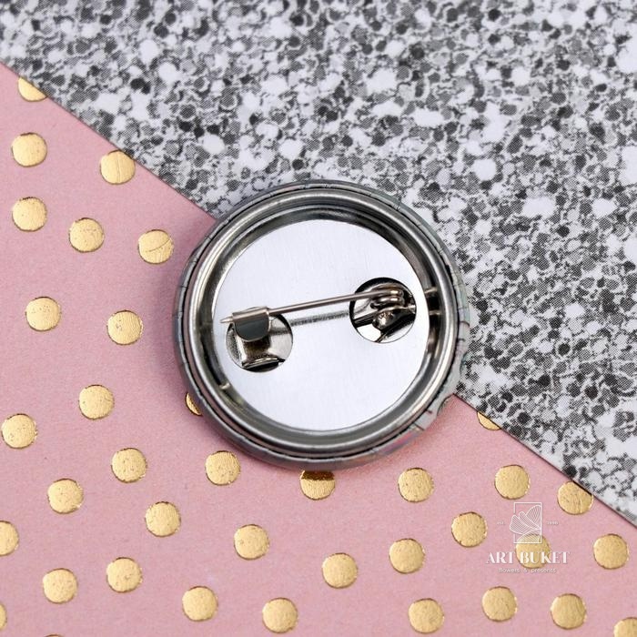 Набор: резинки и значок «Лама», 6 х 9,8 см