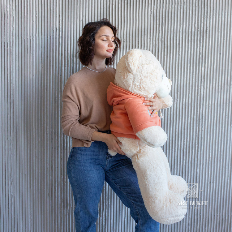 Медведь в худи 90 см